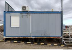 Photo Textures of Container Industrial Building